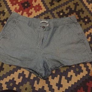 Pin striped gap shorts